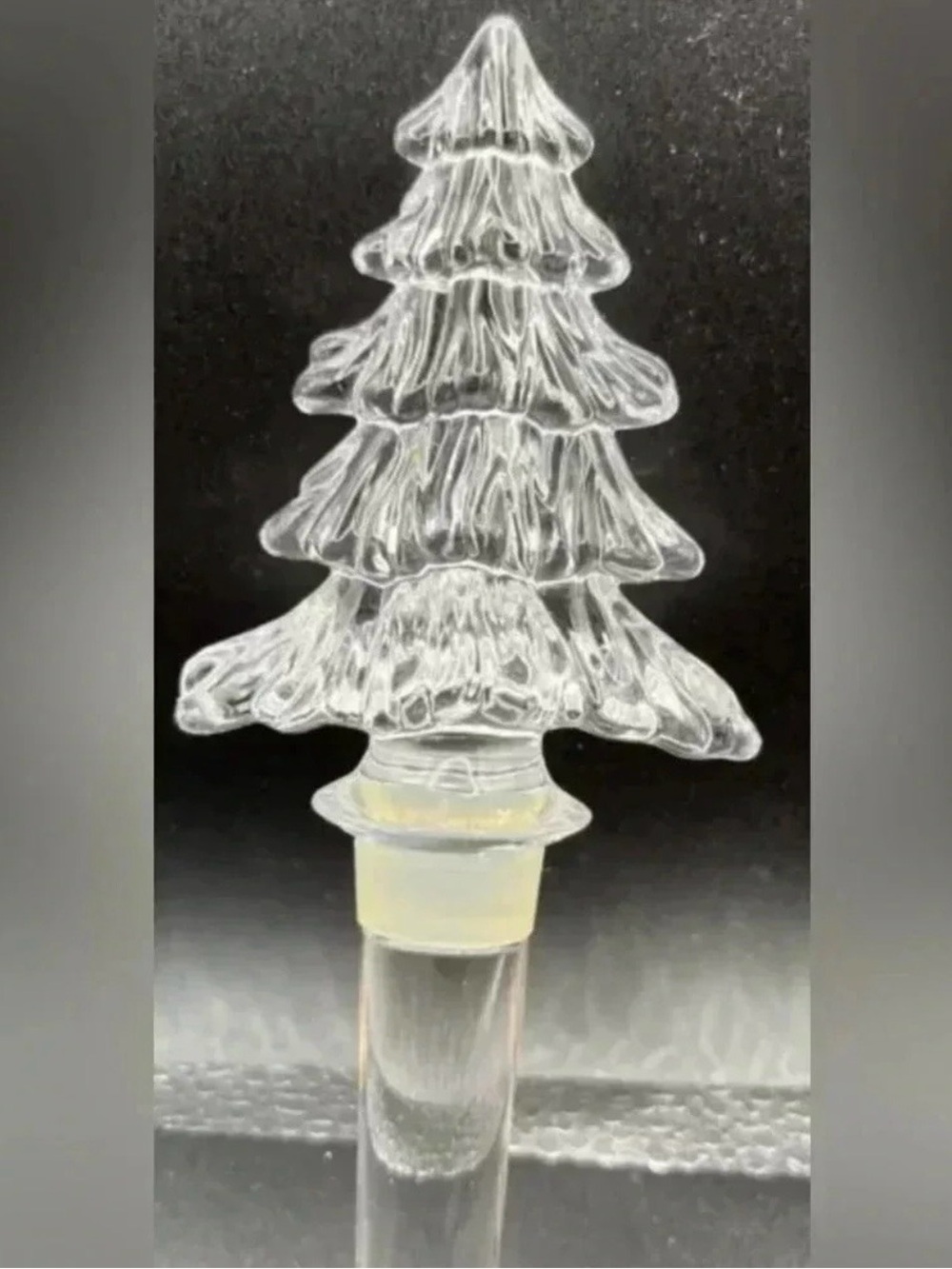 Mikasa Wine Bottle Stopper Set Fine Crystal Tree
Shaped Boxed Holiday Classics - Picture 9 of 10